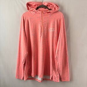 Sunday Swagger Men's Golf 1/4 Zip Performance Hoodie Long Sleeve Shirt Brisk XL
